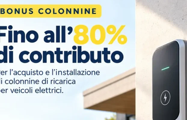 Bonus Colonnine 2026: fino a 1.500 € per la tua ricarica domestica